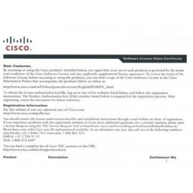 Лицензия Cisco ASA-CSC10-100P-1Y