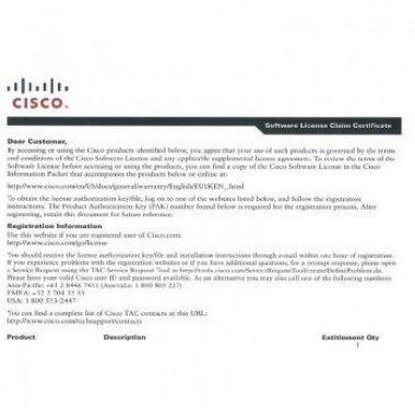 Лицензия Cisco C9400-DA-SMSK